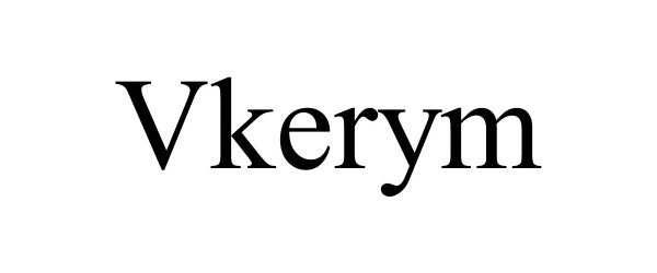 Trademark Logo VKERYM