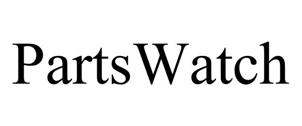Trademark Logo PARTSWATCH