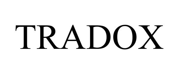 Trademark Logo TRADOX