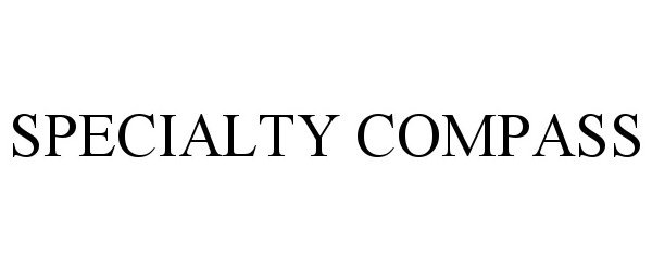 Trademark Logo SPECIALTY COMPASS