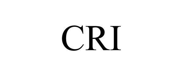 Trademark Logo CRI