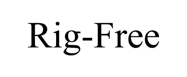 Trademark Logo RIG-FREE