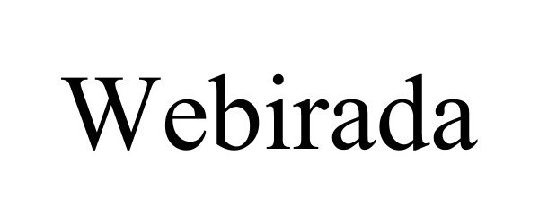 Trademark Logo WEBIRADA