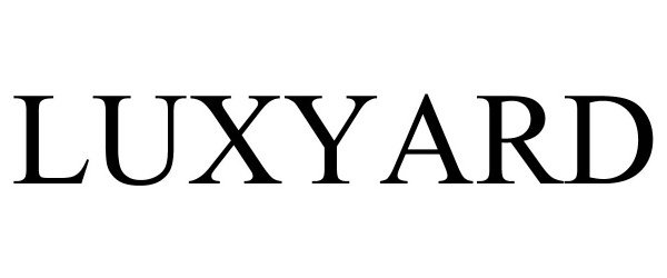Trademark Logo LUXYARD