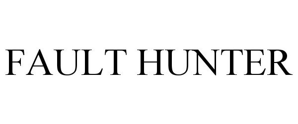 Trademark Logo FAULT HUNTER