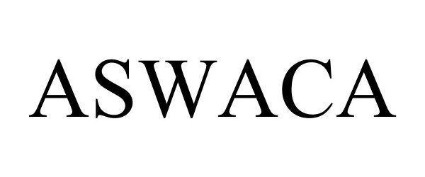 Trademark Logo ASWACA