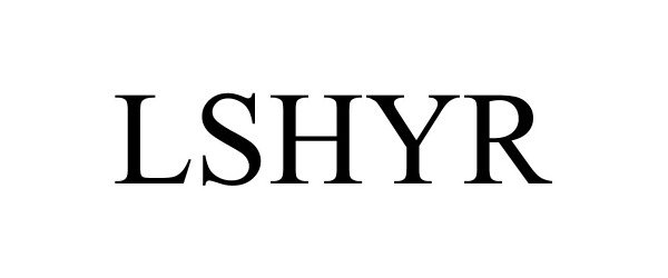 Trademark Logo LSHYR