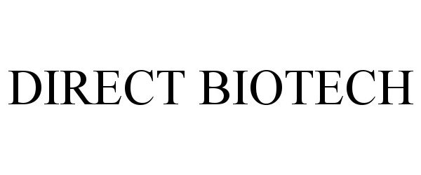Trademark Logo DIRECT BIOTECH