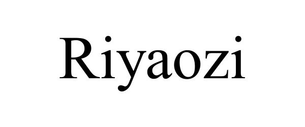 Trademark Logo RIYAOZI