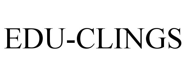 Trademark Logo EDU-CLINGS