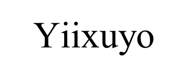 Trademark Logo YIIXUYO