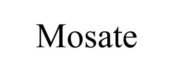  MOSATE