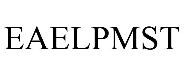 Trademark Logo EAELPMST