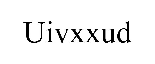 Trademark Logo UIVXXUD