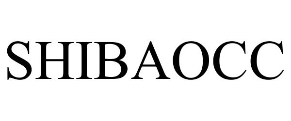 Trademark Logo SHIBAOCC
