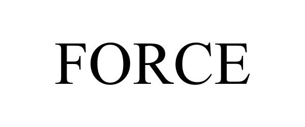 Trademark Logo FORCE