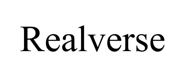 Trademark Logo REALVERSE