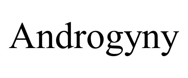 Trademark Logo ANDROGYNY