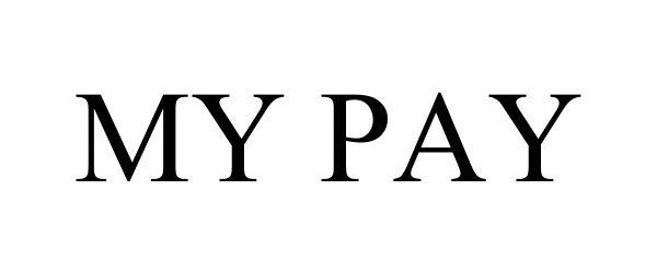 Trademark Logo MY PAY