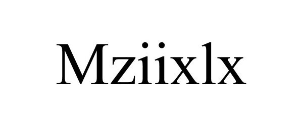  MZIIXLX