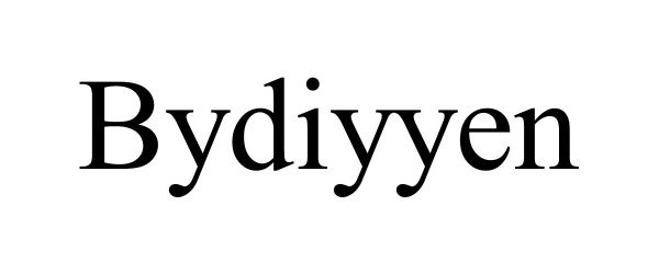 Trademark Logo BYDIYYEN