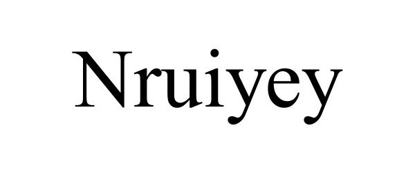 Trademark Logo NRUIYEY