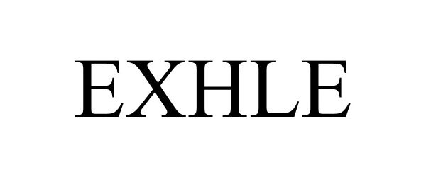 Trademark Logo EXHLE