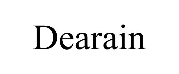 Trademark Logo DEARAIN