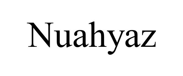 Trademark Logo NUAHYAZ