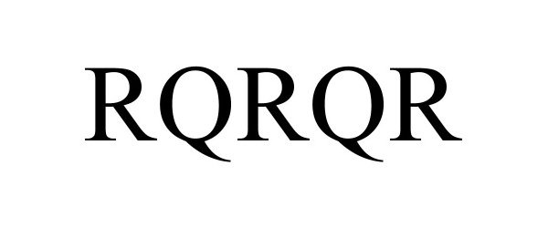Trademark Logo RQRQR