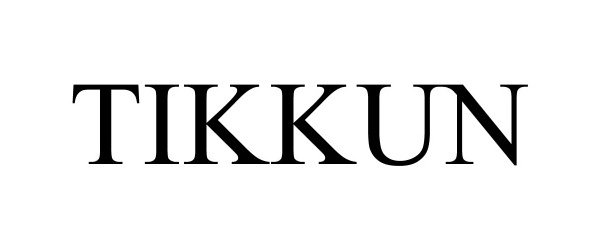 Trademark Logo TIKKUN