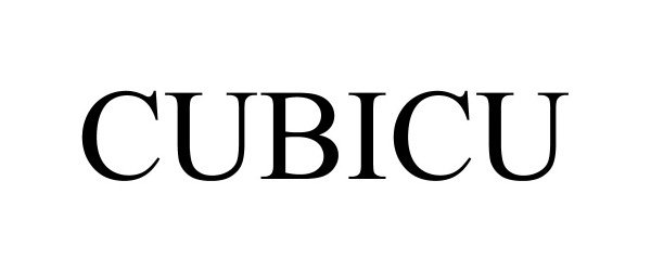 Trademark Logo CUBICU