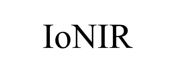 Trademark Logo IONIR