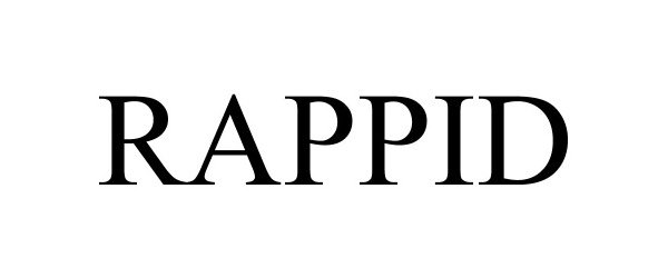 Trademark Logo RAPPID
