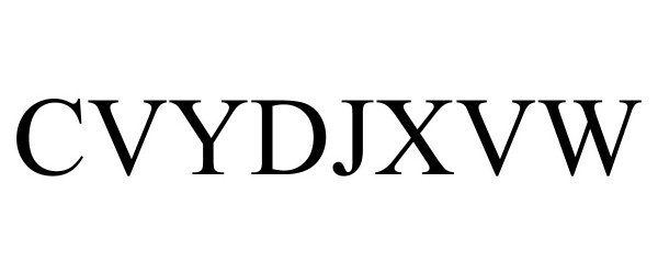 Trademark Logo CVYDJXVW
