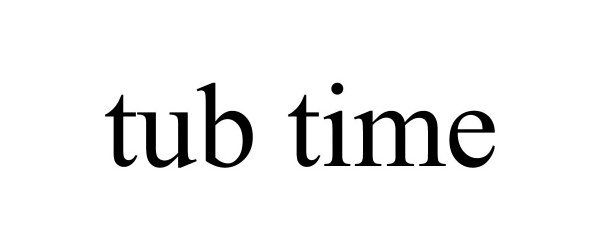 Trademark Logo TUB TIME