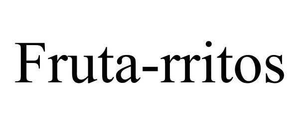 Trademark Logo FRUTA-RRITOS