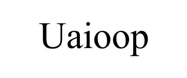 Trademark Logo UAIOOP