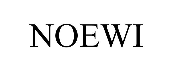 Trademark Logo NOEWI