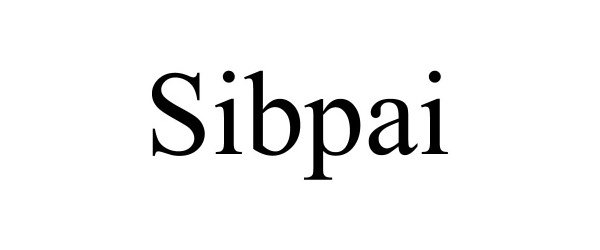Trademark Logo SIBPAI