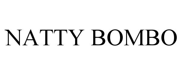 Trademark Logo NATTY BOMBO