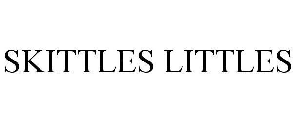Trademark Logo SKITTLES LITTLES