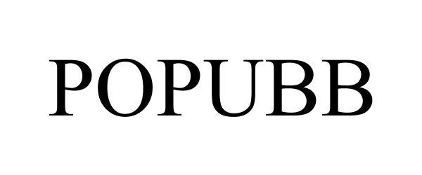 Trademark Logo POPUBB