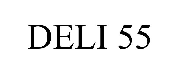 Trademark Logo DELI 55