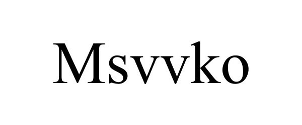  MSVVKO