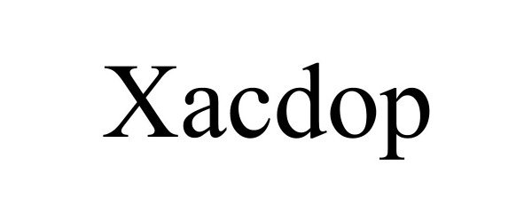  XACDOP