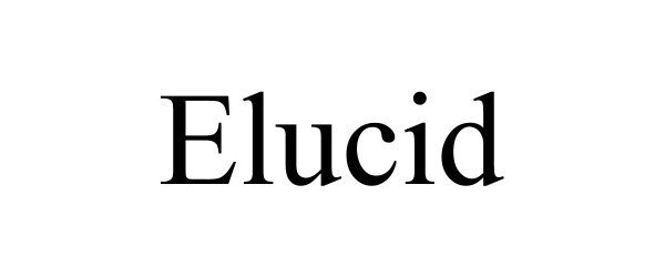 Trademark Logo ELUCID