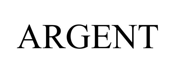 Trademark Logo ARGENT