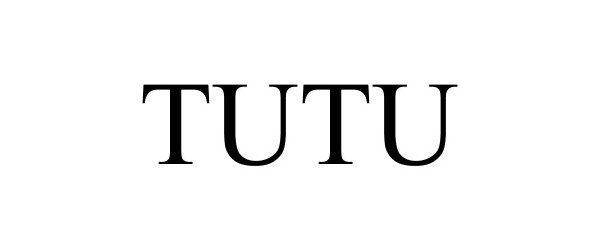 Trademark Logo TUTU