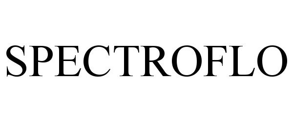 Trademark Logo SPECTROFLO